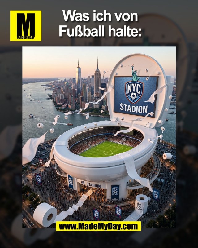 Was ich von<br />
Fu&szlig;ball halte:<br />
(BILD)