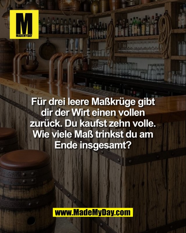 Wer im Kopf rechnet, landet fast immer eine Ma&Atilde;&Yuml; zu tief. Am Ende sind es mehr.