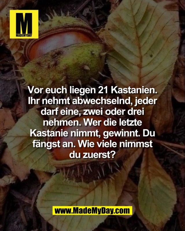 Das wirkt wie ein Gl&Atilde;&frac14;cksspiel, ist aber keins. Einer von beiden kann jedes Mal gewinnen, egal wie gut der andere spielt.