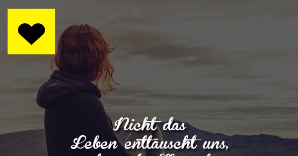Nicht das Leben enttäuscht uns, Made My Day