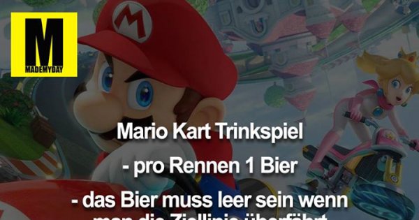 Mario Kart Trinkspiel Mario Kart Trinkspiel