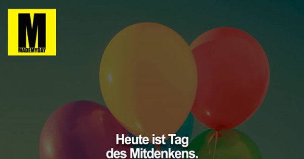Heute Ist Der Tag Des Mitdenkens