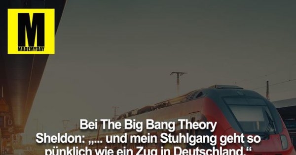 Bei The Big Bang Theory Made My Day